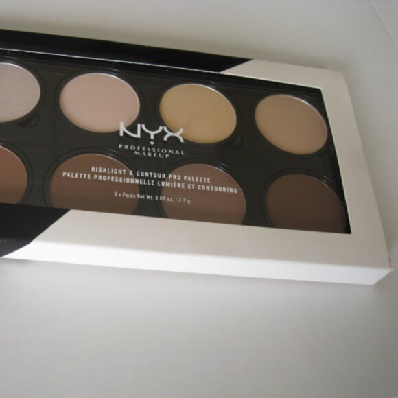 NEW NYX Highlight & Contour Pro Palette Powders Sealed Refillable - Picture 3 of 7